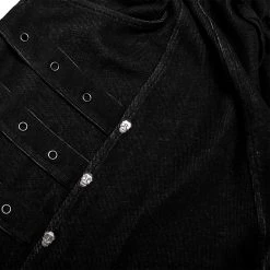 PUNK RAVE Pantalon Sagging 'Xenos' Noir -ALCHEMY GOTHIC shop pantalon sagging xenos noir 13