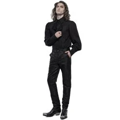 PUNK RAVE Pantalon 'Silvanus' Noir -ALCHEMY GOTHIC shop pantalon silvanus noir 3