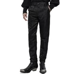 PUNK RAVE Pantalon 'Silvanus' Noir -ALCHEMY GOTHIC shop pantalon silvanus noir 4
