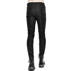 DEVIL FASHION Pantalon Skinny 'Robot Armor' Noir Pour Hommes 24 DEVIL FASHION Pantalon Skinny 'Robot Armor' Noir Pour Hommes -ALCHEMY GOTHIC shop pantalon skinny robot armor noir pour hommes 5
