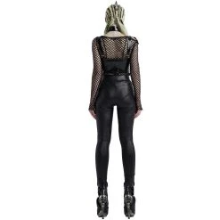 PUNK RAVE Pantalon 'Snake' Noir Et Vert Fluo 23 PUNK RAVE Pantalon 'Snake' Noir Et Vert Fluo -ALCHEMY GOTHIC shop pantalon snake noir et vert fluo 2