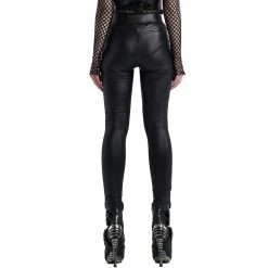 PUNK RAVE Pantalon 'Snake' Noir Et Vert Fluo 30 PUNK RAVE Pantalon 'Snake' Noir Et Vert Fluo -ALCHEMY GOTHIC shop pantalon snake noir et vert fluo 9