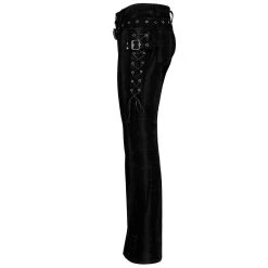 PUNK RAVE Pantalon 'Stremoth' Noir -ALCHEMY GOTHIC shop pantalon stremoth noir 10