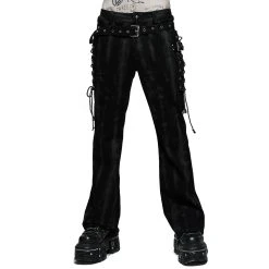 PUNK RAVE Pantalon 'Stremoth' Noir