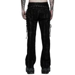 PUNK RAVE Pantalon 'Stremoth' Noir -ALCHEMY GOTHIC shop pantalon stremoth noir 5