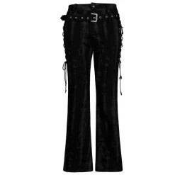 PUNK RAVE Pantalon 'Stremoth' Noir -ALCHEMY GOTHIC shop pantalon stremoth noir 8
