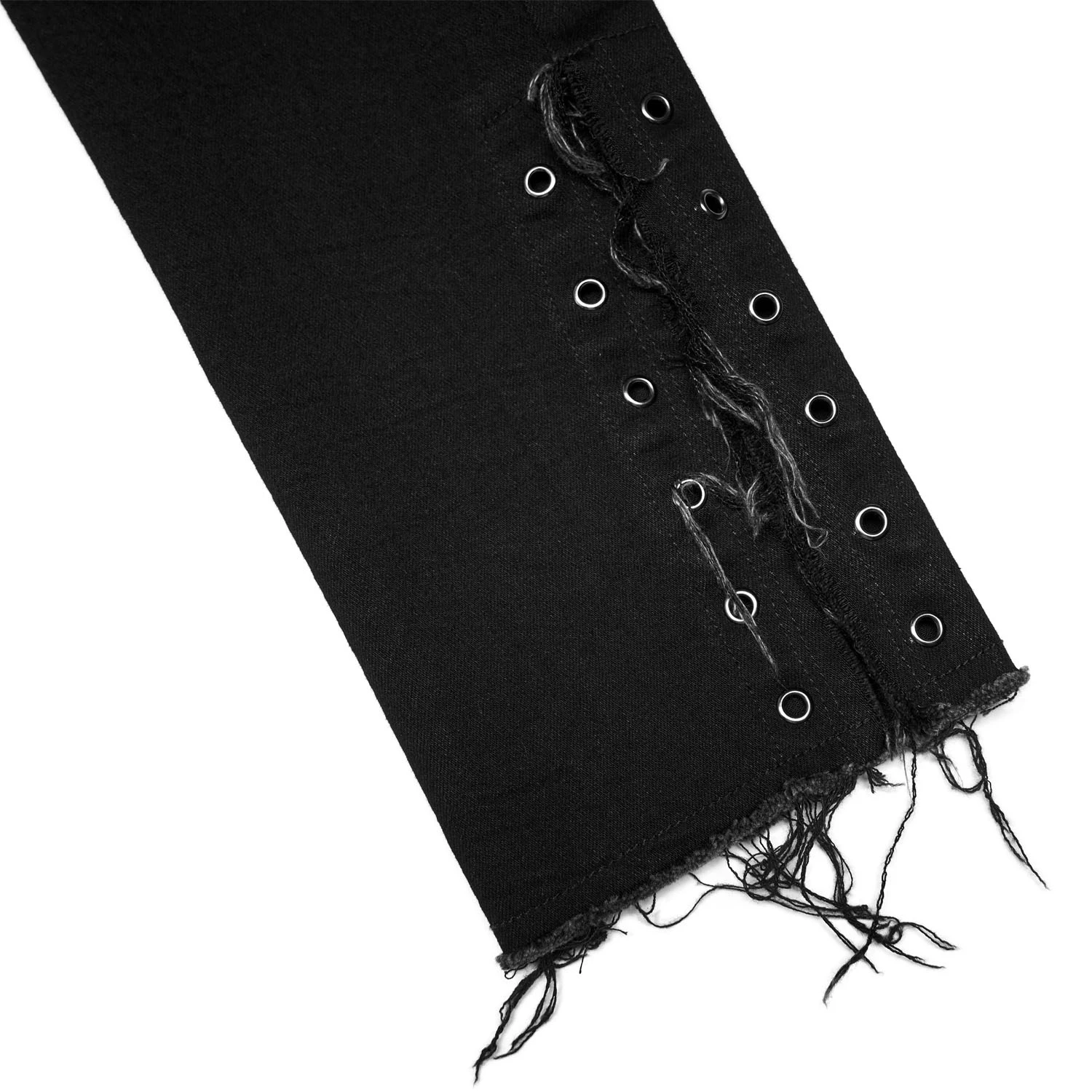 PUNK RAVE Pantalon Taille Basse 'Katell' Noir 18 PUNK RAVE Pantalon Taille Basse 'Katell' Noir – Image 16