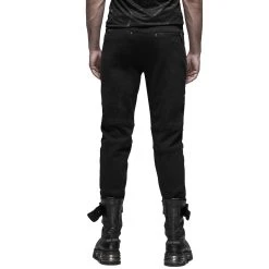 PUNK RAVE Pantalon 'Terminator' Noir 29 PUNK RAVE Pantalon 'Terminator' Noir -ALCHEMY GOTHIC shop pantalon terminator noir 9
