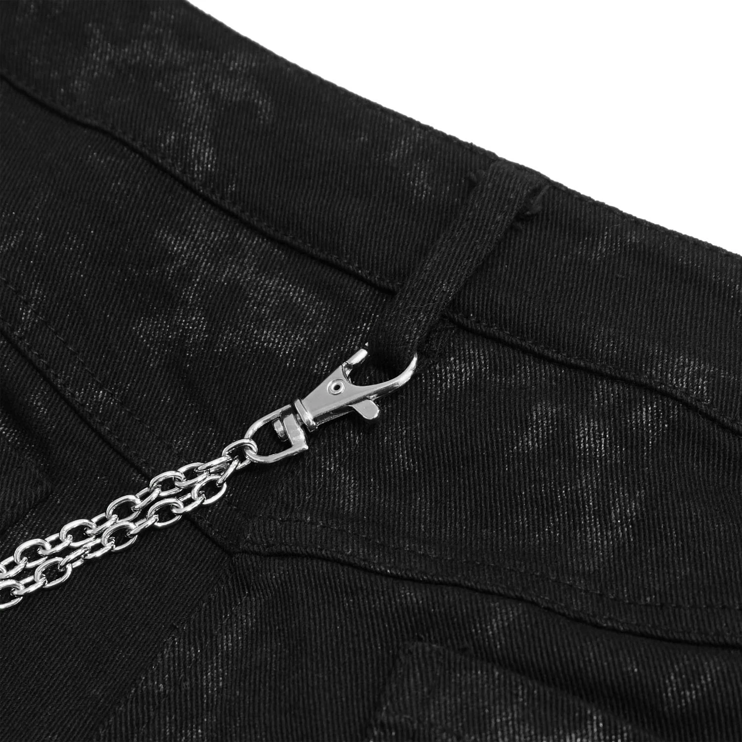 DEVIL FASHION Pantalon 'Thorne' Noir Pour Femmes 18 DEVIL FASHION Pantalon 'Thorne' Noir Pour Femmes – Image 16