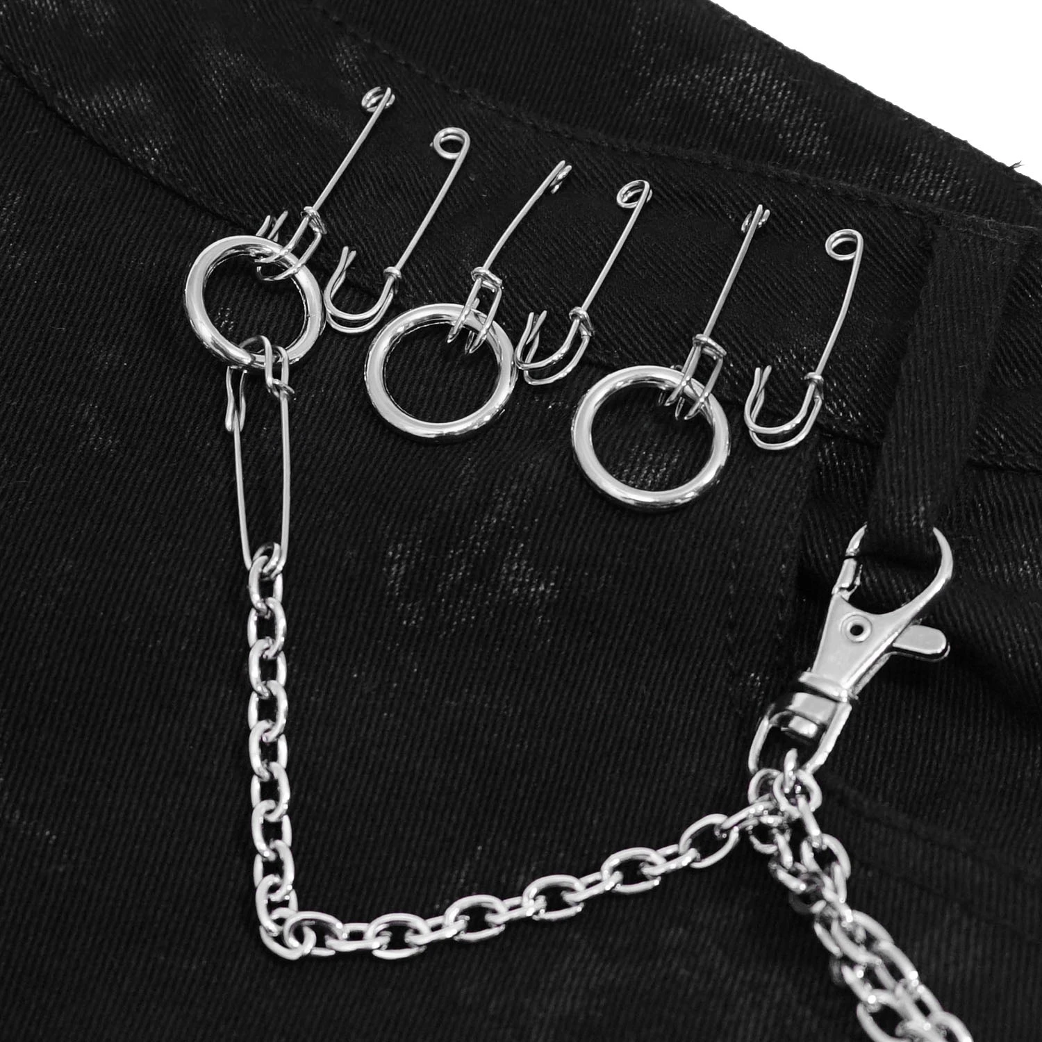 DEVIL FASHION Pantalon 'Thorne' Noir Pour Femmes 21 DEVIL FASHION Pantalon 'Thorne' Noir Pour Femmes – Image 19