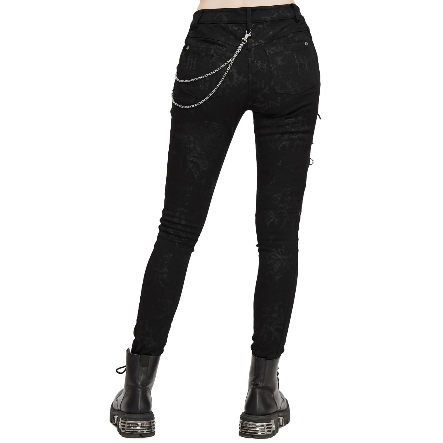 DEVIL FASHION Pantalon 'Thorne' Noir Pour Femmes 7 DEVIL FASHION Pantalon 'Thorne' Noir Pour Femmes – Image 5