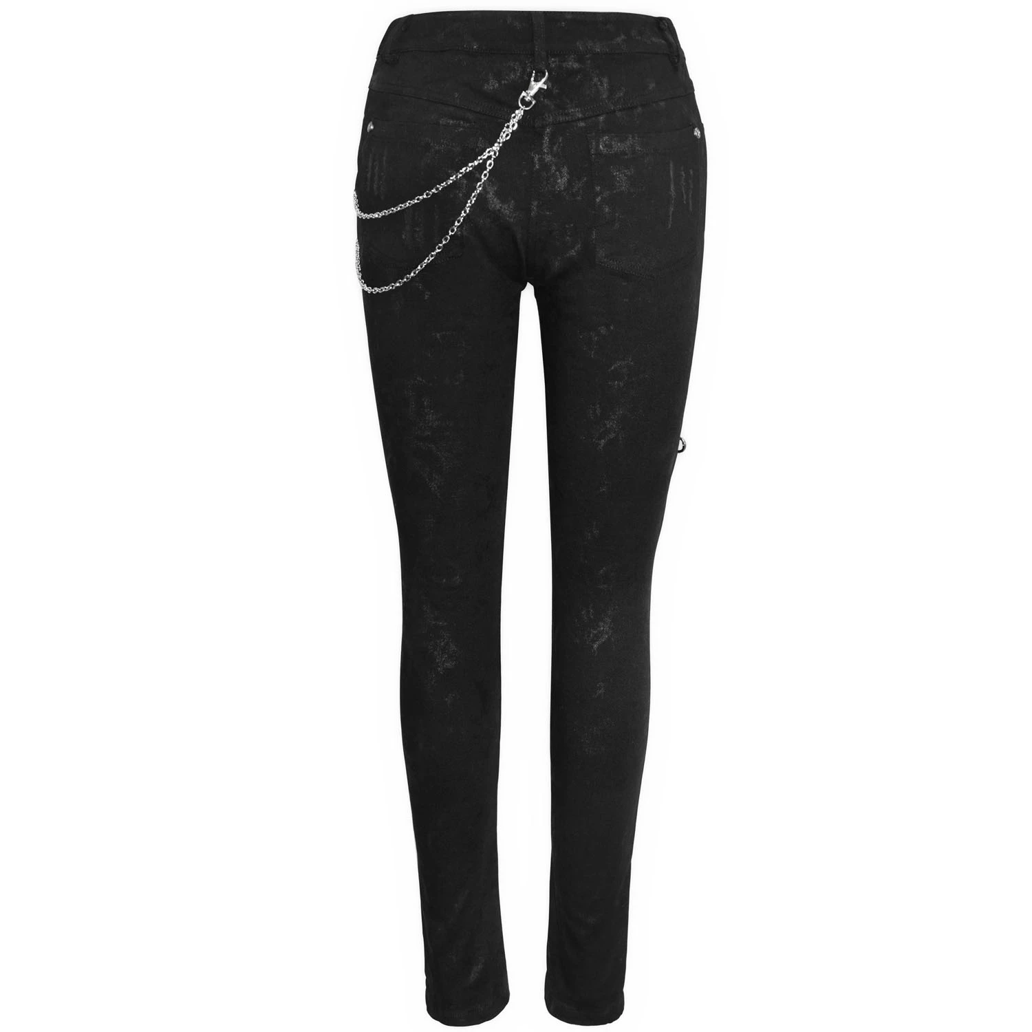 DEVIL FASHION Pantalon 'Thorne' Noir Pour Femmes 12 DEVIL FASHION Pantalon 'Thorne' Noir Pour Femmes – Image 10