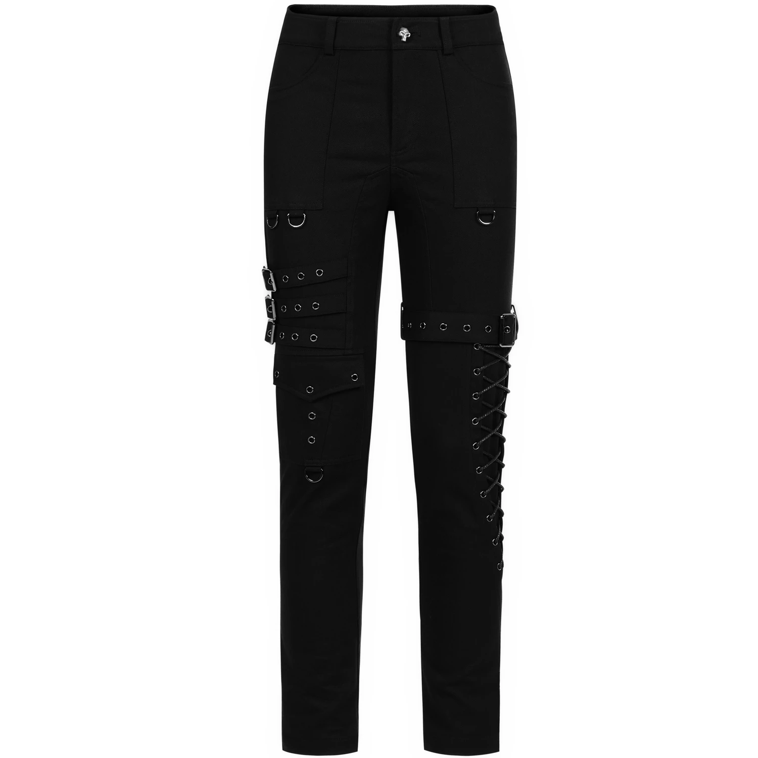 PUNK RAVE Pantalon 'Tierney' Noir 13 PUNK RAVE Pantalon 'Tierney' Noir – Image 11