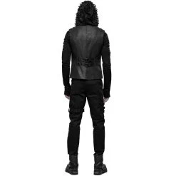 PUNK RAVE Pantalon 'Tierney' Noir 20 PUNK RAVE Pantalon 'Tierney' Noir -ALCHEMY GOTHIC shop pantalon tierney noir 2