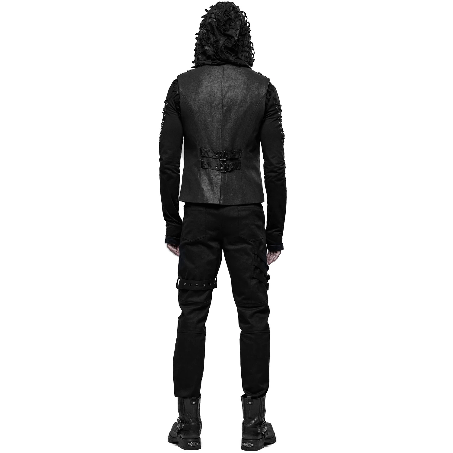 PUNK RAVE Pantalon 'Tierney' Noir 5 PUNK RAVE Pantalon 'Tierney' Noir – Image 3