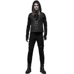 PUNK RAVE Pantalon 'Tierney' Noir 22 PUNK RAVE Pantalon 'Tierney' Noir -ALCHEMY GOTHIC shop pantalon tierney noir 4