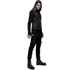 PUNK RAVE Pantalon 'Tierney' Noir 23 PUNK RAVE Pantalon 'Tierney' Noir -ALCHEMY GOTHIC shop pantalon tierney noir 5