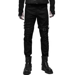 PUNK RAVE Pantalon 'Tierney' Noir 24 PUNK RAVE Pantalon 'Tierney' Noir -ALCHEMY GOTHIC shop pantalon tierney noir 6