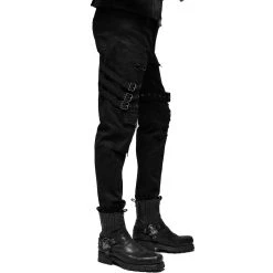 PUNK RAVE Pantalon 'Tierney' Noir 27 PUNK RAVE Pantalon 'Tierney' Noir -ALCHEMY GOTHIC shop pantalon tierney noir 9