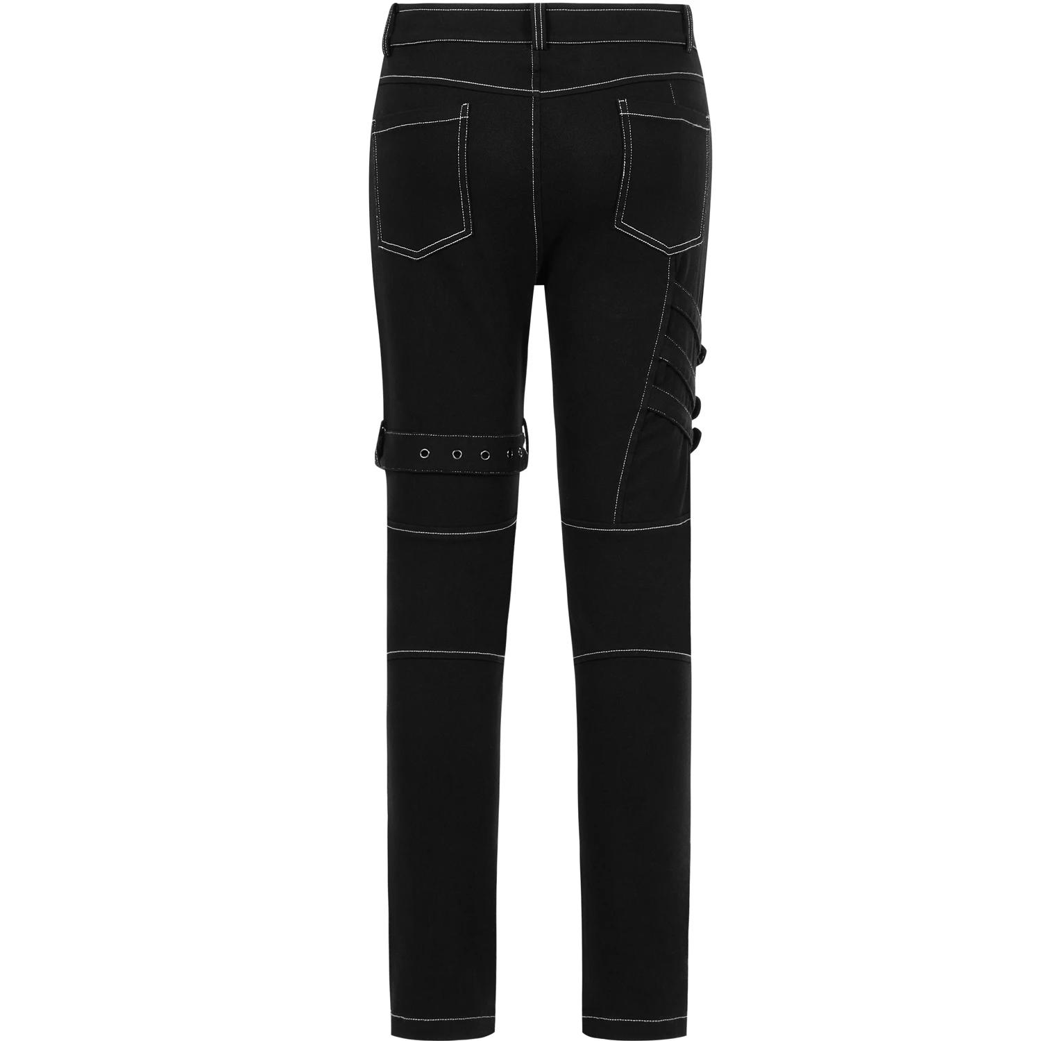 PUNK RAVE Pantalon 'Tierney' Noir Et Blanc 18 PUNK RAVE Pantalon 'Tierney' Noir Et Blanc – Image 16