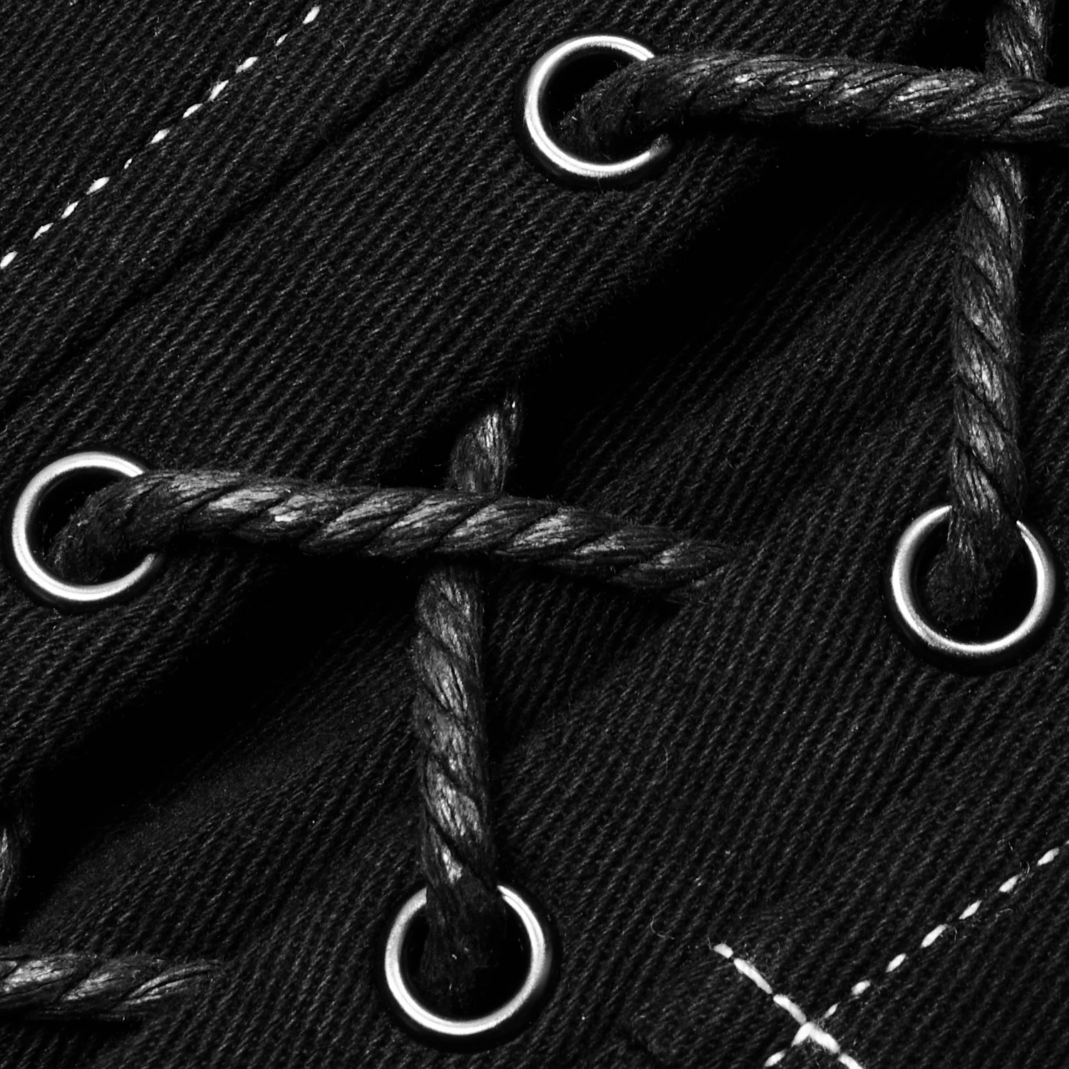 PUNK RAVE Pantalon 'Tierney' Noir Et Blanc 21 PUNK RAVE Pantalon 'Tierney' Noir Et Blanc – Image 19