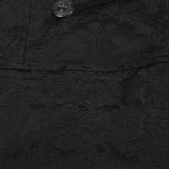 PUNK RAVE Pantalon 'Vampyr' En Brocart Noir 38 PUNK RAVE Pantalon 'Vampyr' En Brocart Noir -ALCHEMY GOTHIC shop pantalon vampyr en brocart noir 16