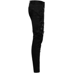 PUNK RAVE Pantalon Vintage 'Nazgul' Noir 27 PUNK RAVE Pantalon Vintage 'Nazgul' Noir -ALCHEMY GOTHIC shop pantalon vintage nazgul noir 10
