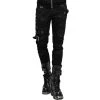 PUNK RAVE Pantalon Vintage 'Nazgul' Noir 2 PUNK RAVE Pantalon Vintage 'Nazgul' Noir -ALCHEMY GOTHIC shop pantalon vintage nazgul noir