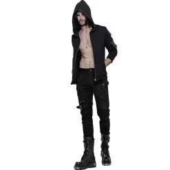 PUNK RAVE Pantalon Vintage 'Nazgul' Noir 21 PUNK RAVE Pantalon Vintage 'Nazgul' Noir -ALCHEMY GOTHIC shop pantalon vintage nazgul noir 4
