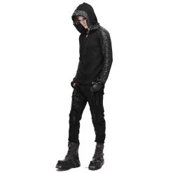 DEVIL FASHION Pantalon 'Wasteland' En Jean Noir 20 DEVIL FASHION Pantalon 'Wasteland' En Jean Noir -ALCHEMY GOTHIC shop pantalon wasteland en jean noir 2