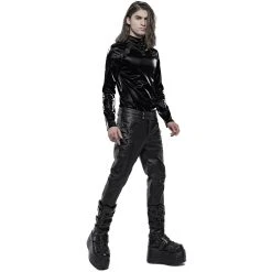 PUNK RAVE Pantalon 'Witcher' Noir -ALCHEMY GOTHIC shop pantalon witcher noir 4
