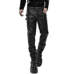 PUNK RAVE Pantalon 'Witcher' Noir -ALCHEMY GOTHIC shop pantalon witcher noir 8