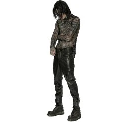 PUNK RAVE Pantalon 'Xanthus' En Simili Cuir Noir 25 PUNK RAVE Pantalon 'Xanthus' En Simili Cuir Noir -ALCHEMY GOTHIC shop pantalon xanthus en simili cuir noir 3