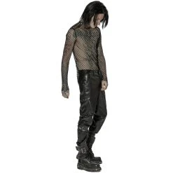 PUNK RAVE Pantalon 'Xanthus' En Simili Cuir Noir 26 PUNK RAVE Pantalon 'Xanthus' En Simili Cuir Noir -ALCHEMY GOTHIC shop pantalon xanthus en simili cuir noir 4