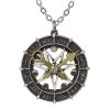 ALCHEMY GOTHIC Pendentif 'Astro-Lunial Compass' -ALCHEMY GOTHIC shop pendentif astro lunial compass