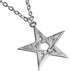 ALCHEMY GOTHIC Pendentif 'Black Star' -ALCHEMY GOTHIC shop pendentif black star 2