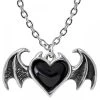 ALCHEMY GOTHIC Pendentif 'Blacksoul Bijou'