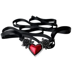 ALCHEMY GOTHIC Pendentif 'Blood Heart' -ALCHEMY GOTHIC shop pendentif blood heart 1