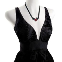 ALCHEMY GOTHIC Pendentif 'Blood Heart' -ALCHEMY GOTHIC shop pendentif blood heart 2