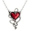 ALCHEMY GOTHIC Pendentif 'Devil Heart' -ALCHEMY GOTHIC shop pendentif devil heart