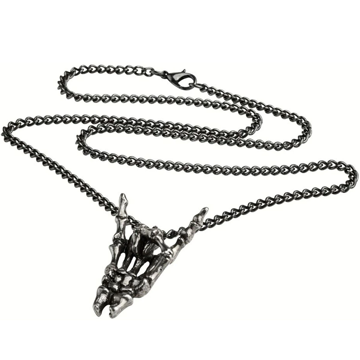 ALCHEMY GOTHIC Pendentif 'Maloik Sign Of The Horns : Maschio' 4 ALCHEMY GOTHIC Pendentif 'Maloik Sign Of The Horns : Maschio' – Image 2