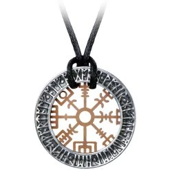 Alchemy Metal-Wear Pendentif 'Niu Heimar Vegvisir'