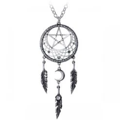 ALCHEMY GOTHIC Pendentif 'Pagan Dream Catcher'