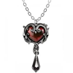 ALCHEMY GOTHIC Pendentif 'Petite Affair Du Coeur'