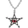 ALCHEMY GOTHIC Pendentif 'Red Curse' 1 ALCHEMY GOTHIC Pendentif 'Red Curse' -ALCHEMY GOTHIC shop pendentif red curse