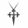 ALCHEMY GOTHIC Pendentif 'Santiago Cross' 2 ALCHEMY GOTHIC Pendentif 'Santiago Cross' -ALCHEMY GOTHIC shop pendentif santiago cross
