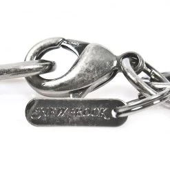 NEW ROCK Pendentif Skull Argenté Avec Chaîne -ALCHEMY GOTHIC shop pendentif skull argente avec chaine 2