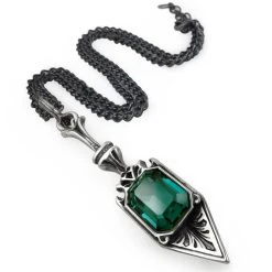 ALCHEMY GOTHIC Pendentif 'Sucre Vert Absinthe Spoon' -ALCHEMY GOTHIC shop pendentif sucre vert absinthe spoon 1 1