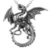 ALCHEMY GOTHIC Pendentif 'The Whitby Wyrm' 2 ALCHEMY GOTHIC Pendentif 'The Whitby Wyrm' -ALCHEMY GOTHIC shop pendentif the whitby wyrm