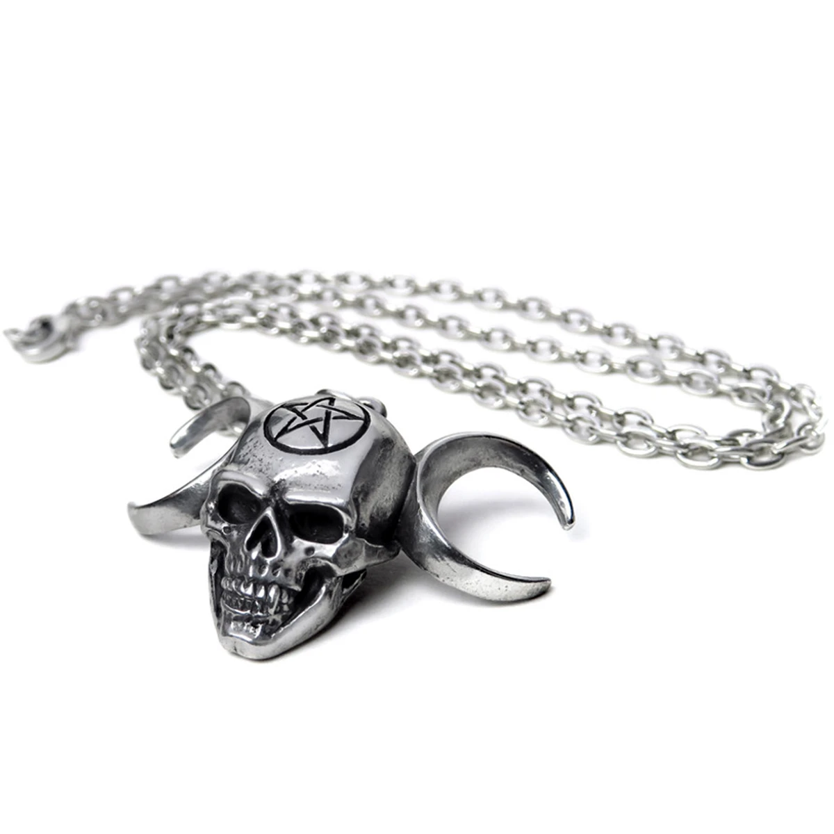 ALCHEMY GOTHIC Pendentif 'Truinity Skull' 4 ALCHEMY GOTHIC Pendentif 'Truinity Skull' – Image 2